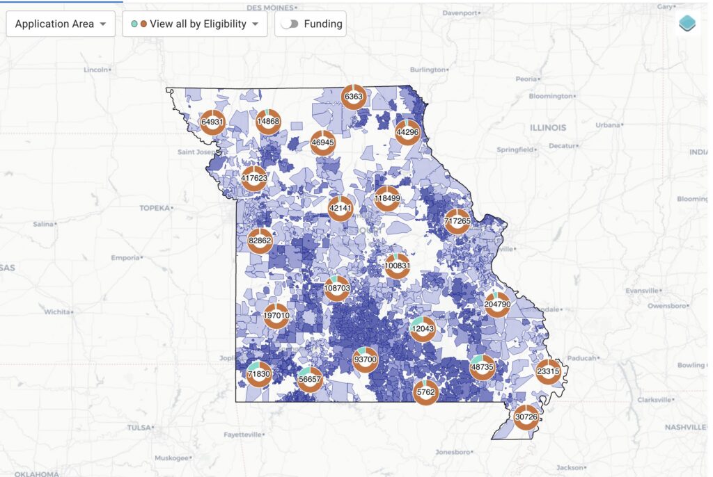 Missouri's Broadband Eligibility Map for BEAD Funding